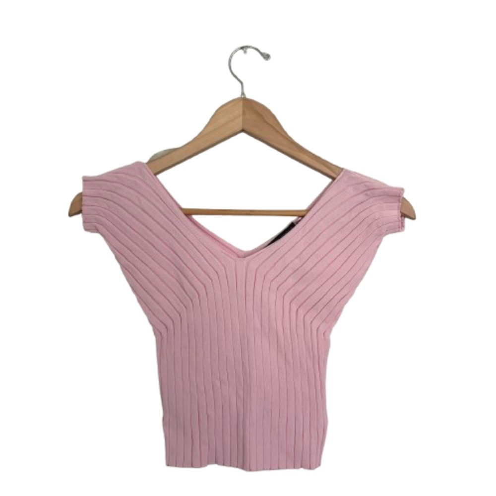 Y2K Flirty Pink Top